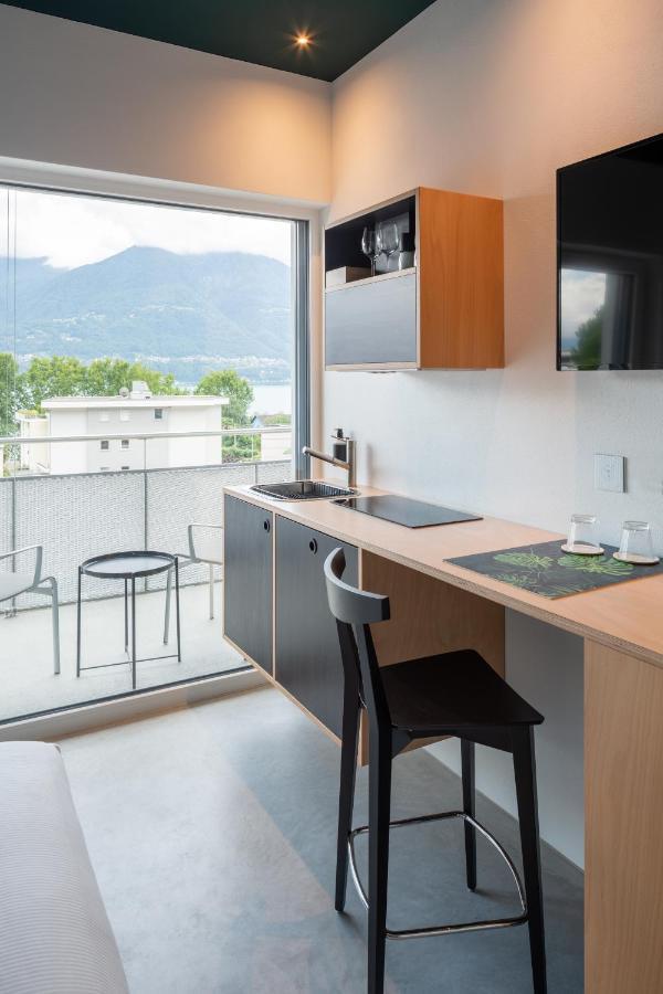 Riva Rooms & Studios - Check-In 24Hr Minusio Exteriér fotografie